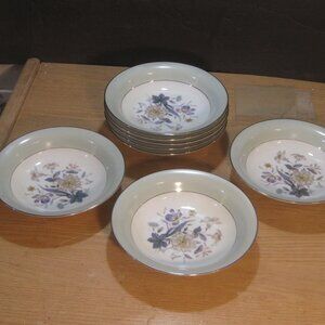 8 Noritake Shasta coupe soup bowls 7 1/2".